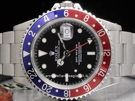 rolex submariner ghiera rossa e blu|rolex sottomarino stampato.